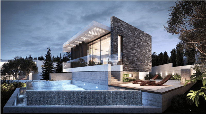 House in Pegeia - view 1