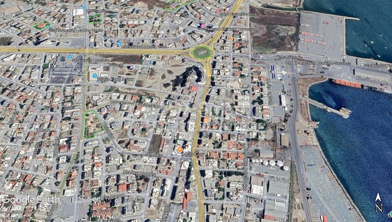 Land in Larnaca Marina - view 1