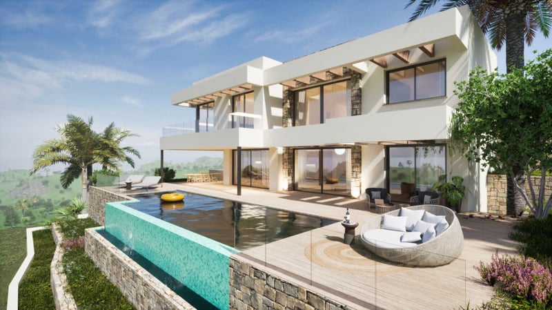 Villa in La Fustera - view 1