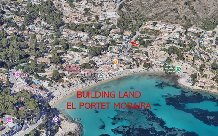 Land in Moraira - view 1