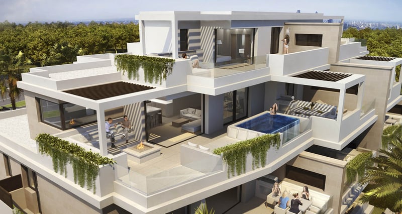 House in Estepona - view 1