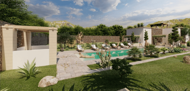 House in Cisternino - view 1