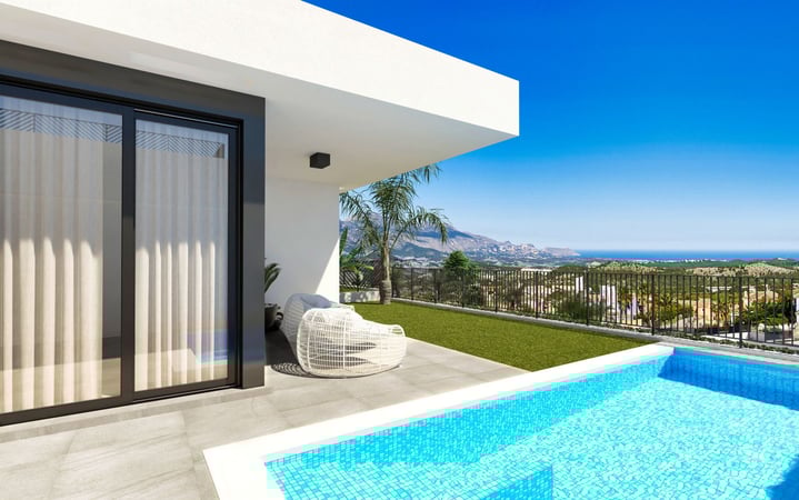 Villa in Polop - view 1