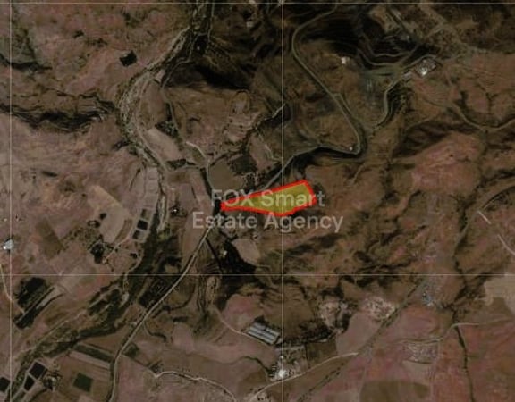 Land in Agia Varvara - view 1