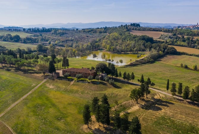 House in Peccioli - view 1
