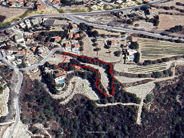 Land in Tsada - view 1