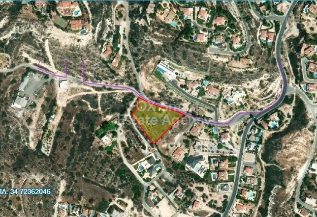 Land in Agios Tychon - view 1