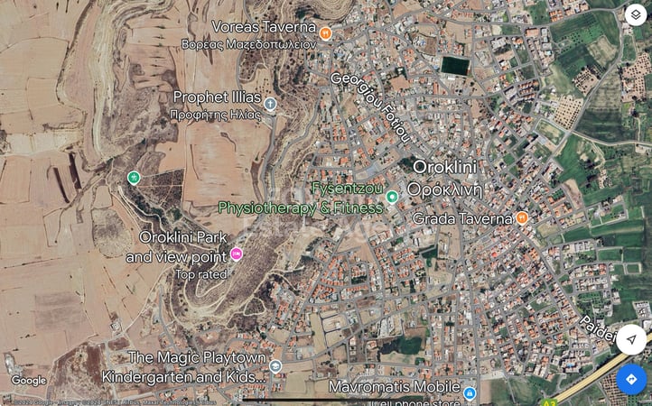 Land in Oroklini - view 1