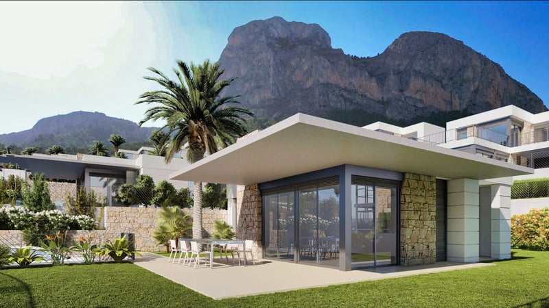 Villa in Polop - view 1