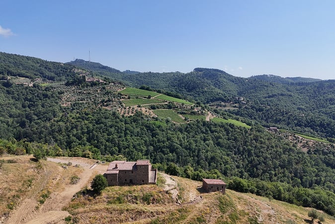 House in Gaiole in Chianti - view 1