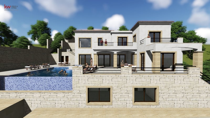 House in Pegeia - view 1