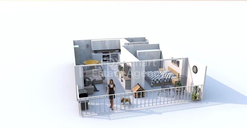 Apartment in Parekklisha - view 1