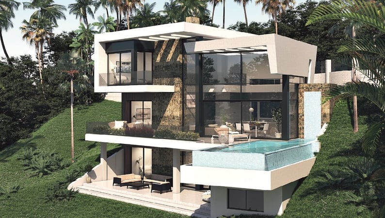 Villa in Estepona - view 1