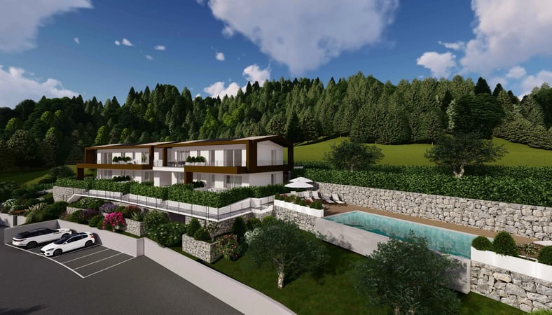 House in Ranzanico - view 1