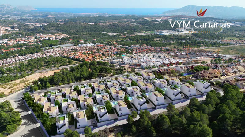 Villa in Polop - view 1