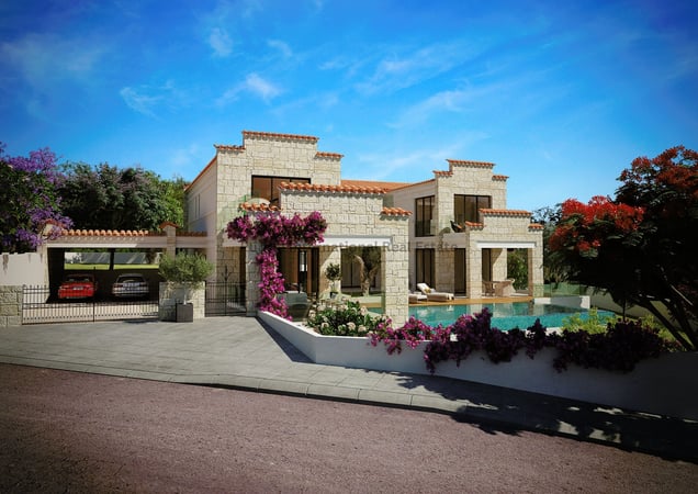 House in Kouklia - view 1