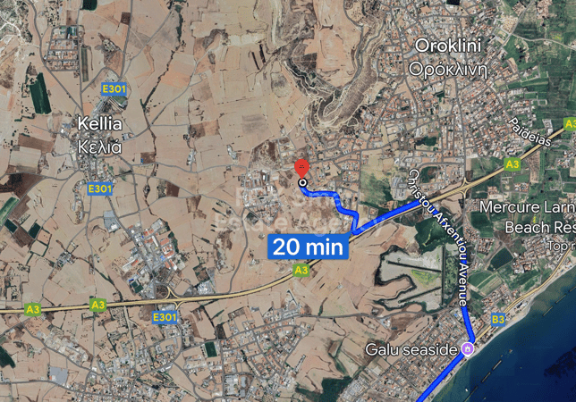 Land in Oroklini - view 1