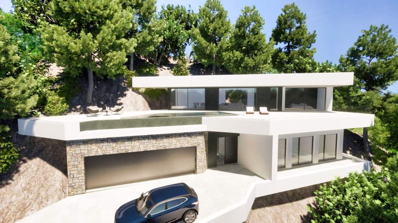 Villa in Altea la Vella - view 1