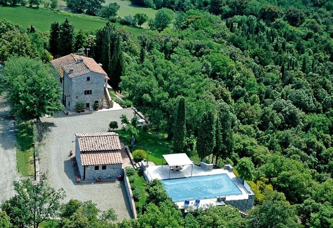 House in Volterra - view 1