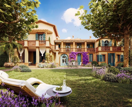 Villa in Cannes - view 1