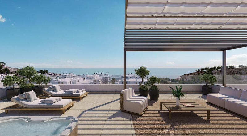 Penthouse in Villajoyosa - view 1