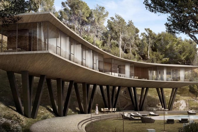 Villa in Canor - view 1
