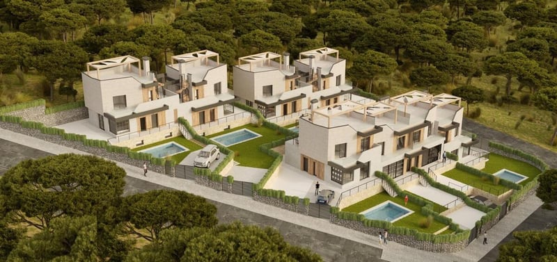 Villa in Polop - view 1