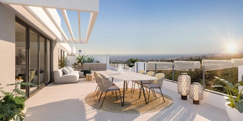 Penthouse in Marbella - view 1