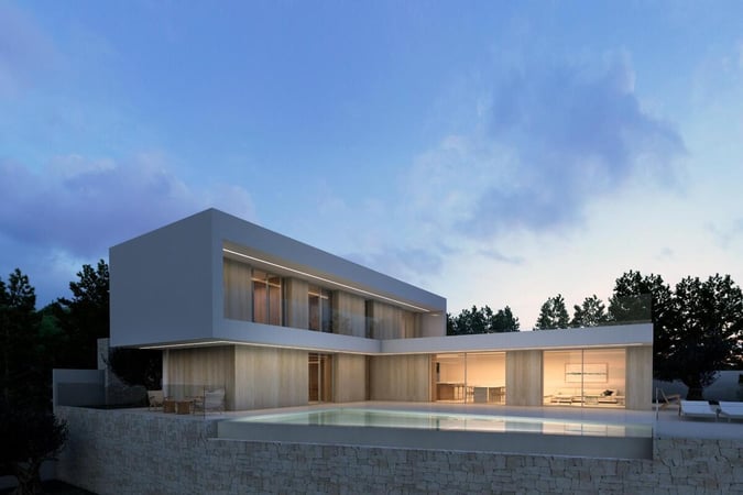 Villa in Canor - view 1