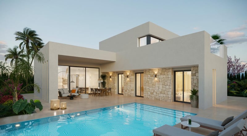 Villa in Aspe - view 1