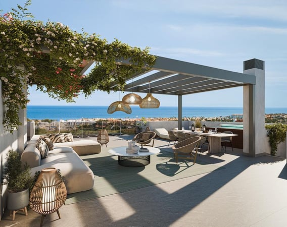 Penthouse in Casares - view 1