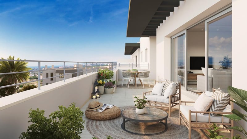 Penthouse in Estepona - view 1