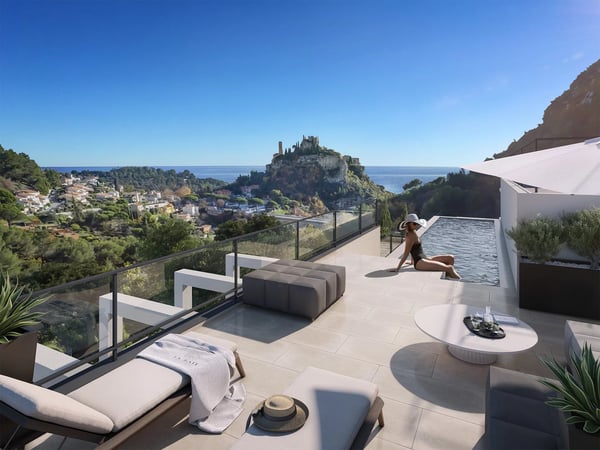 Apartment in Eze - view 1