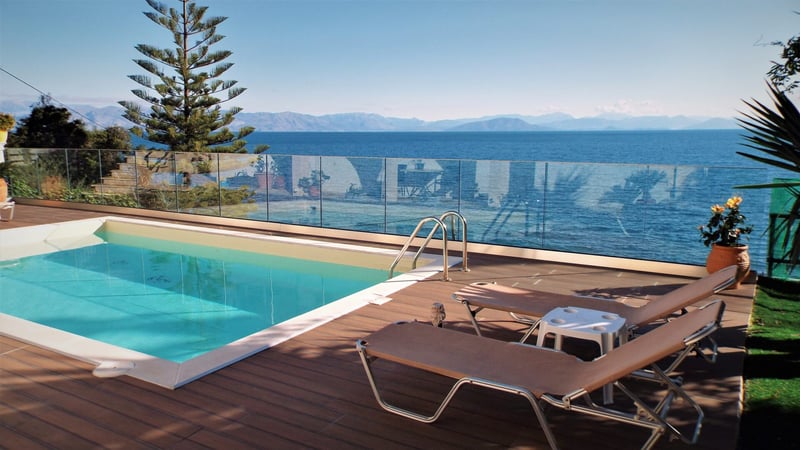 Villa in Gastouri - view 1