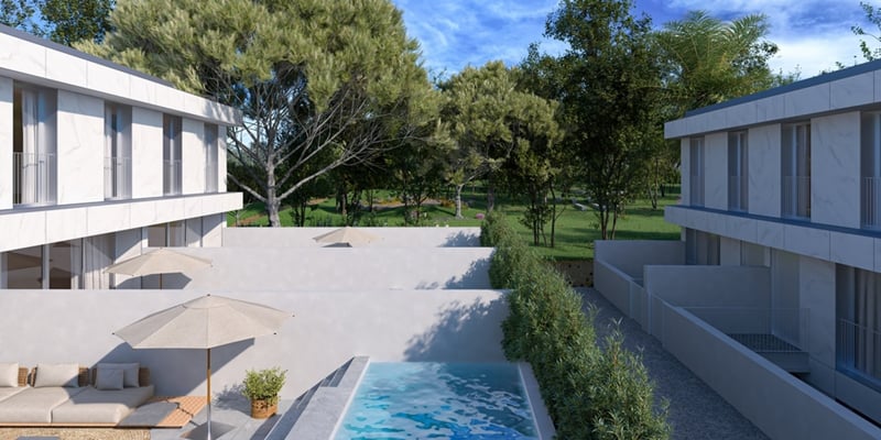 House in Perafita - view 1