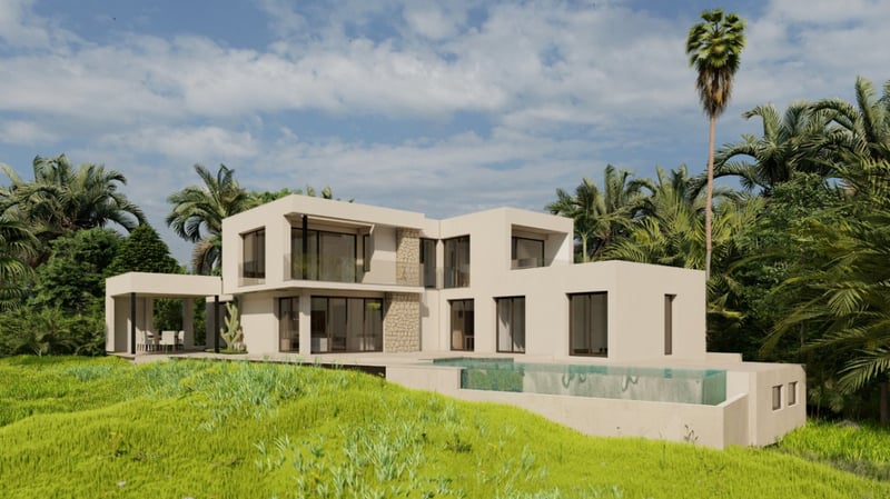 Villa in Bernia - view 1