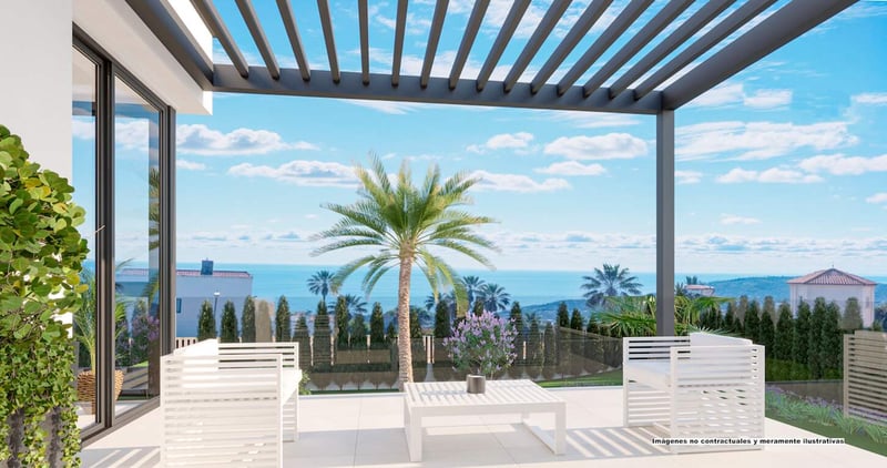 Villa in la Nucia - view 1