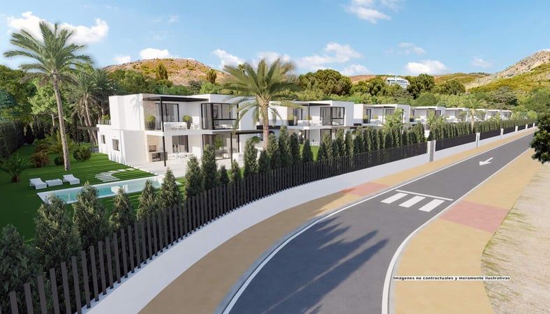 Villa in la Nucia - view 1