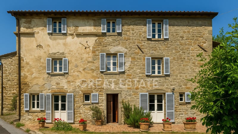 House in Montone - view 1
