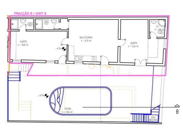Apartment in Luz - view 1
