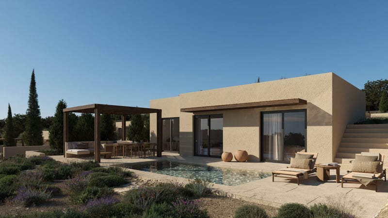 Villa in Rhodes - view 1