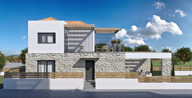 Villa in Nea Tiryntha - view 1