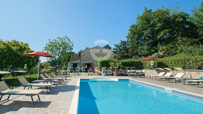 House in Castel Focognano - view 1