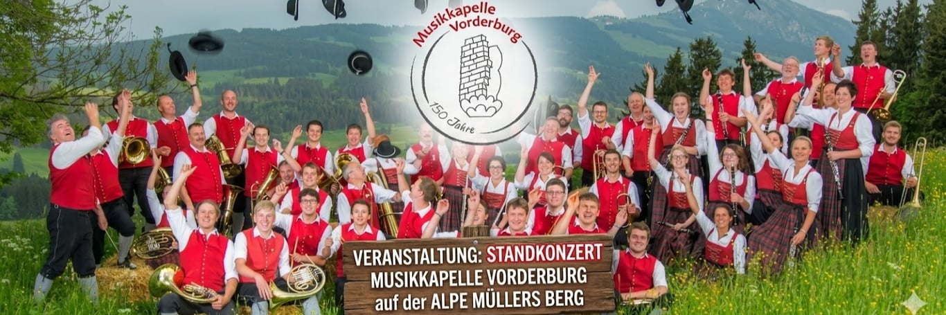 Standkonzert Musikkapelle Vorderburg