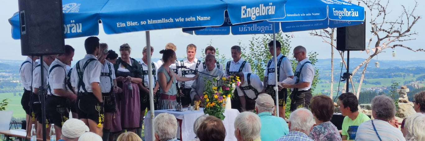 Bergmesse auf der Alpe Müllers Berg