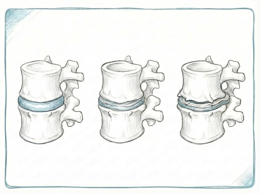 Degenerative disc disease illustration