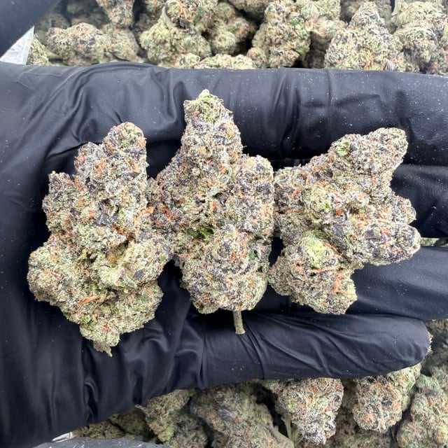 Grape Gas THCa flower nug