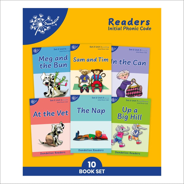 Dandelion Readers Set 2 Units 1-10 (10 Titles)