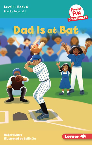 Dad Is At Bat