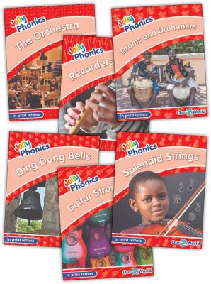 Jolly Phonics Level 1 Red: Our World Nonfiction Readers (6 books)